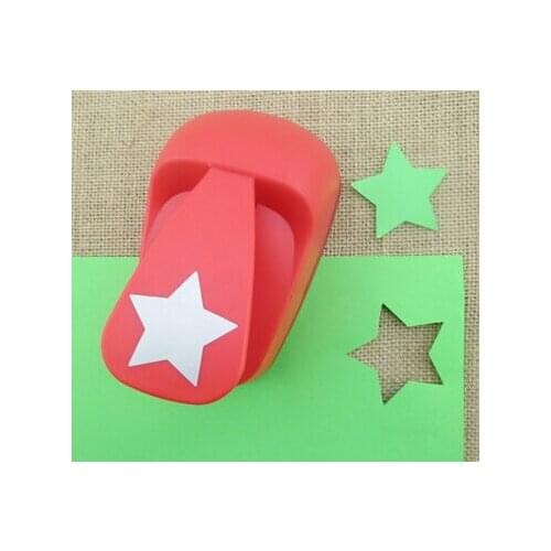 50mm Star Shape Super Large Shaper Punch Craft Scrapbooking Paper Puncher large Craft Punch DIY children toys S2885 puncher