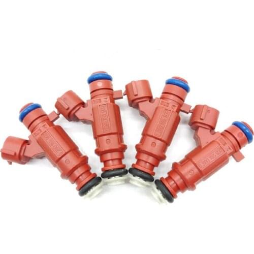4PC FUEL INJECTOR NOZZLE FBJB100 Fits For Nissan Sentra 2000-2003 1.8L 4Cyl QG18DE