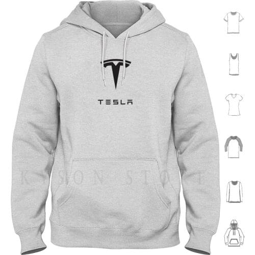 Best Seller Tesla Logo Merchandise Hoodies Long Sleeve Tesla Logo Gift Tesla Logo Merchandise Tesla Logo Stuff