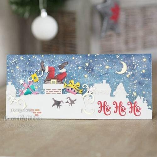 Panalisacraft Christmas Santa Metal Cutting Dies Stencils for DIY Scrapbooking/album Decorative Embossing DIY Paper Cards