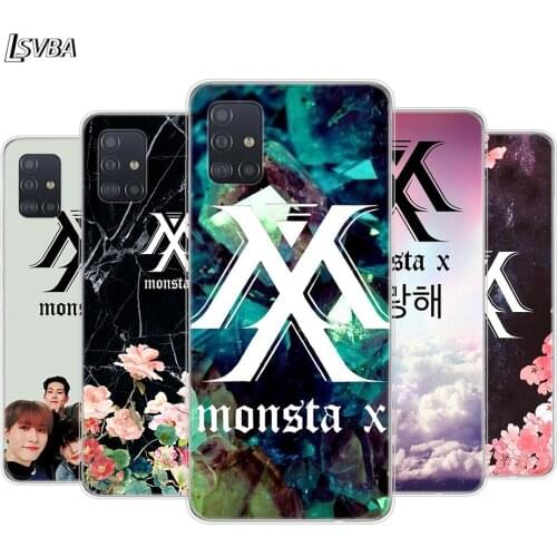 Monsta X Boy Group For Samsung Galaxy A01 A11 A12 A22 A21S A31 A41 A42 A51 A71 A32 A52 A72 A02S Soft Phone Case