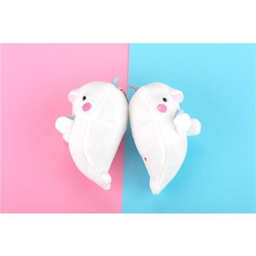 Original plush toy children pendant Marine animal Beluga doll doll schoolbag pendant super quality