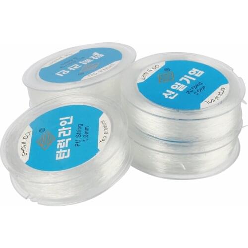 Transparent Stretch Elastic Crystal Line Beading Rope String Jewelry Cord String Thread DIY Handmade Bracelet Cord AAA Quality