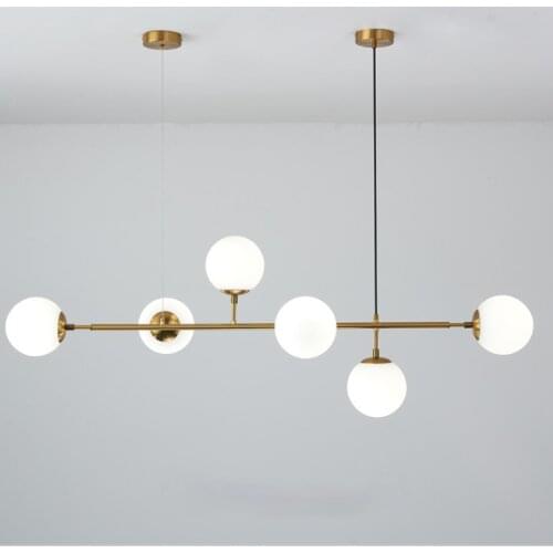 Modern LED Pendant Lights Home Decor Living Room Light Fixture Kitchen Lighting Glass Hanging Lamp Dining Room Restaurant Lights