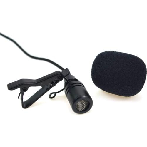 External Lavalier Lapel Clip-on Condenser Microphone for GoPro Hero 3 3+ 4