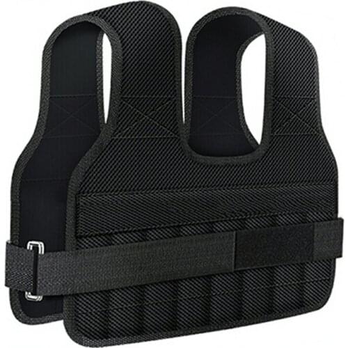 Weight-bearing Vest Weight Training Sports Boxing Gym Equipment Adjustable Vest Jacket Single Row Small Vest