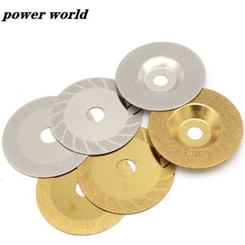 1pcs ceramic tile Glass Ceramic Diamond Saw Blade Abrasive Grinding Cutting round 100mm Diameter