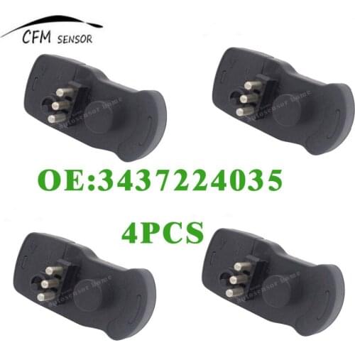 4pcs New 3437224035 NEW AIR FLOW POTENTIOMETER THROTTLE POSITION FIT FOR MERCEDES BENZ
