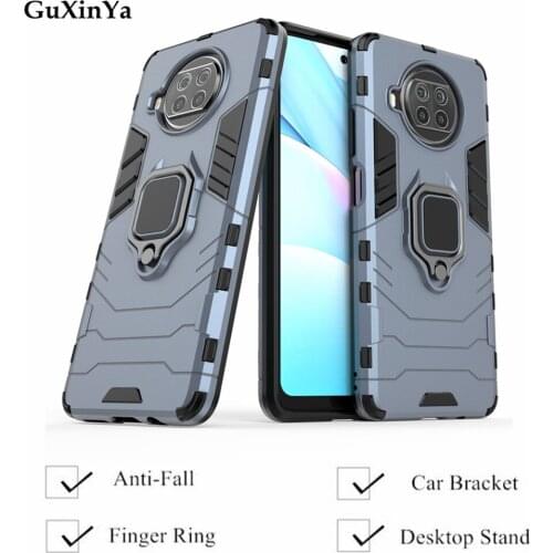 Phone Case For Xiaomi Mi 10T Lite Back Cover Mi 10T Lite Funda Luxury Armor Magnetic Cover Mi10 Pro Mi 10T Lite Bumper Funda