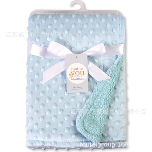 Baby Blanket Newborn Thermal Soft Fleece Blanket Bedding Set Cotton Cover Quilt Air Conditioning Blanket