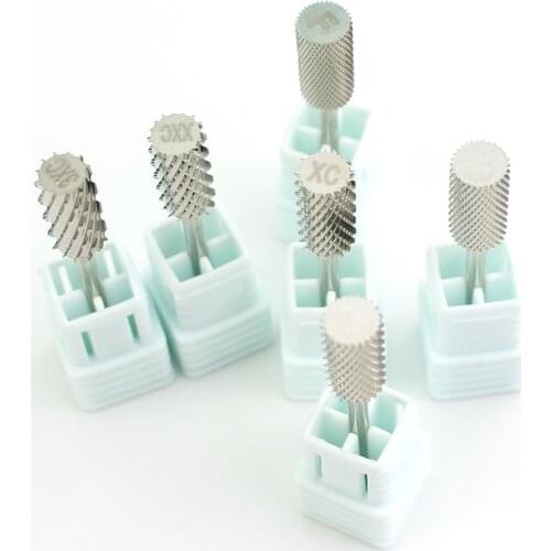 Nail Tungsten Carbide Drill Bit Milling Cutters Electric Rotary Burrs Bits Remove Gel Nail Polish Manicure Accessories Tool