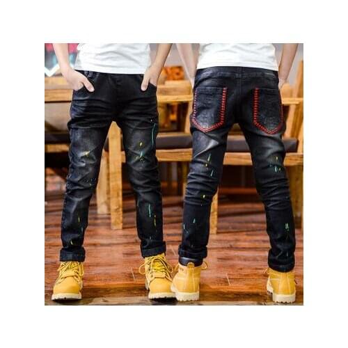 Джинсы для подростков мальчиков JIANDIAN China At AliExpress