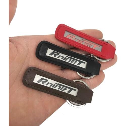 Motorcycle Key Chain Key Ring Keyring Leather Keychain Fashion fits For BMW R NINE T R NINET R 9 T R9T Motorcycle Accessories