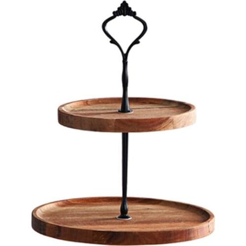 Creative Wooden Cake Tool Set, Dessert Pastry Display Stand,Party Holiday Decoration, Tall Cake Tray, Home Decoration