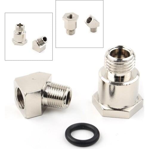 1Pcs Motorcycle Oil Pressure Gauge Adapter For 1970-UP Harley Big Twin Shovelhead EVOLUTION 1/8" NPT