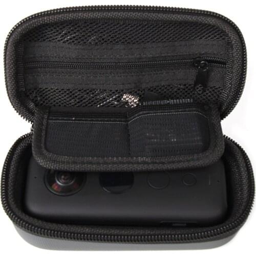 SUNNYLIFE Mini Handbag Portable Storage Bag Carrying Case for Insta360 ONE X Outdoor Sports Camera Battery SD Card Accessories