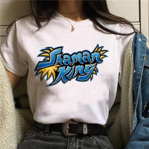 Woman tshirts Shaman King Graphic Tees Kawaii Japanese Anime Toilet Bound Hanako Kun T Shirt Women Funny Cartoon Inuyasha