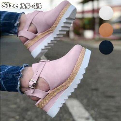 Sandals Women Wedges Shoes High Heels Sandals Summer 2020 Flip Flop Chaussures Femme Platform Sandals