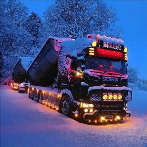 5D DIY Full Square/Round Diamond Painting Truck Snow King Rhinestone Mosaic 3d Embroidery Cross Stitch Crafts Sticker Gift YC151