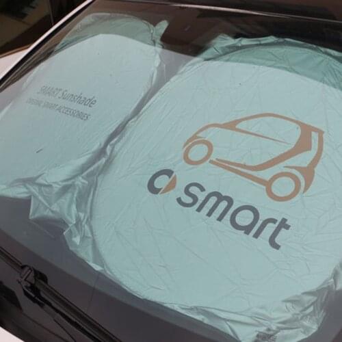 Car Styling Sunshade Windshield Front Window Sun Shade UV Resistant Protector For Smart 451 453 fortwo forfour Car Accessories