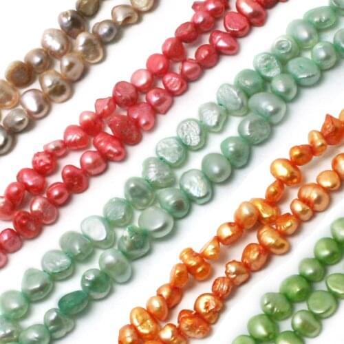 AAA Size 6-7mm/8-9mm/9-10mm Freshwater Pearl Natural Stone Beads For Bracelets Necklace DIY Handmade Jewelry Making Beads Strand
