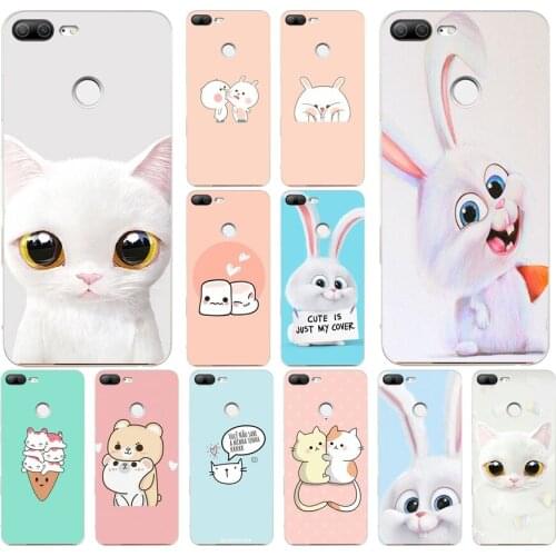 180H Cute Rabbit Is Just My Soft Silicone Tpu Cover phone Case for huawei Honor 9 Lite 10 p 9 10 lite