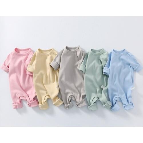 Baby Rompers Spring Newborn Baby Clothes For Girls Boys Long Sleeve ropa bebe Jumpsuit Baby Clothing boy Kids Outfits