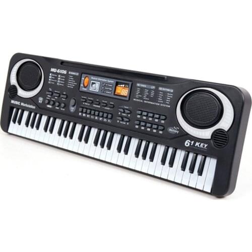 61 Keys Digital Music Electronic Keyboard Board Toy Gift Electric Piano Organ For Kids Multifunction And Delicate