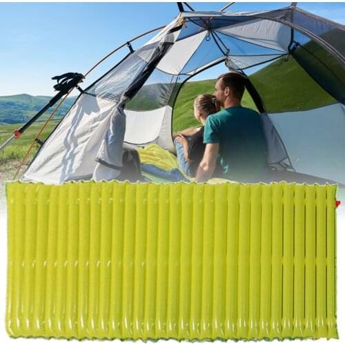Outdoor Camping Self-Inflating Air Mat Mattress Pad Hiking Sleeping Bed Portable Cusion &T8