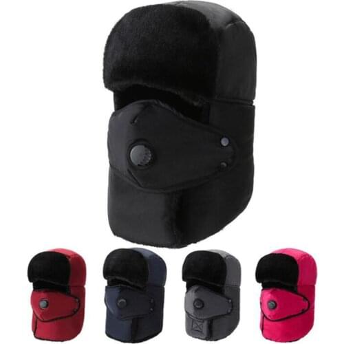 2020 New Fashion Warm Cap Winter Men Original Design Winter Hats For Women Unisex Warm Thcken Waterproof Hood Hat Ear Cap