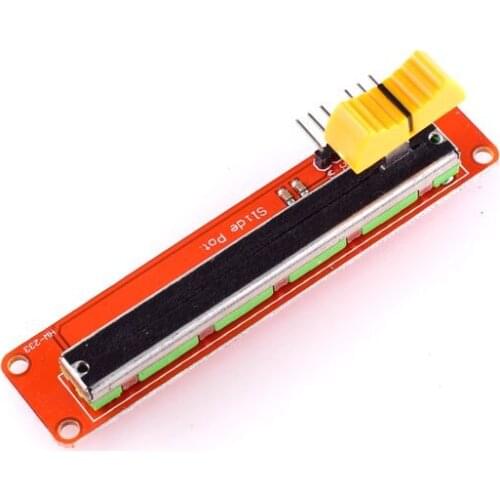 Slide Potentiometer 10K Ohm Linear Module Analog Sensor Dual Output for arduino AVR Electronic Block Potentiometer Pot