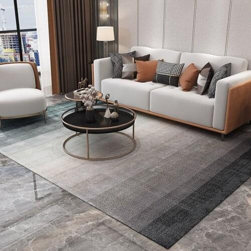 Modern Style Living Room Carpet Light Luxury Large Area Full Floor Tea Table Mat Bedroom Bedside Long Wool Mat