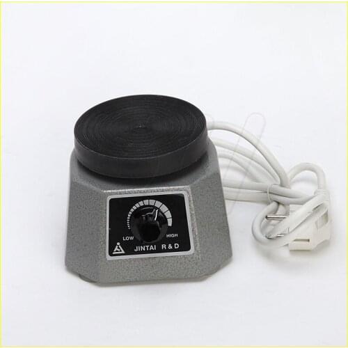 Dental Laboratory Equipment Vibrator Oscillator Shaker 4" Round for teeth cure for dentist