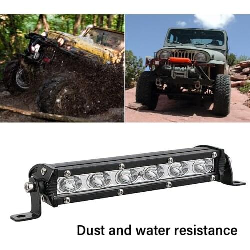 18W Spot LED Light Bar Work Lamp IP67 Waterproof Portable Spot Lights CREE 6000K For SUV 4WD Car Boat Truck Car Accessories