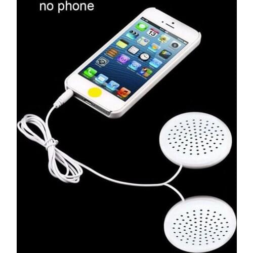 1Set 3.5 mm Plug Universal Mini Neck Pillow Speaker For IPhone IPod MP3 MP4 Player Music Pillow Speaker Accessories Sound Box