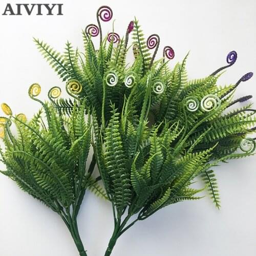 High quality plastic hippocampus green garden simulation plant simulation home wedding holiday decoration DIY artificial lawn