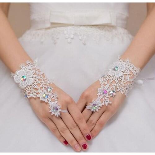 YASHANG Wedding Lace Gloves