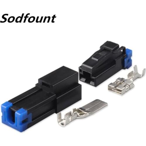 10 set DJ7011Y-9.5-11/21 MG623688-5 High current and high power 1P plug car connector MG613689-5