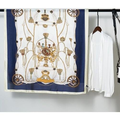 180*90cm TOP Silk Horse Dots Scarves Women Foulard Square Hijab Scarf Ladies Shawl wrap muffler pareo female hijab