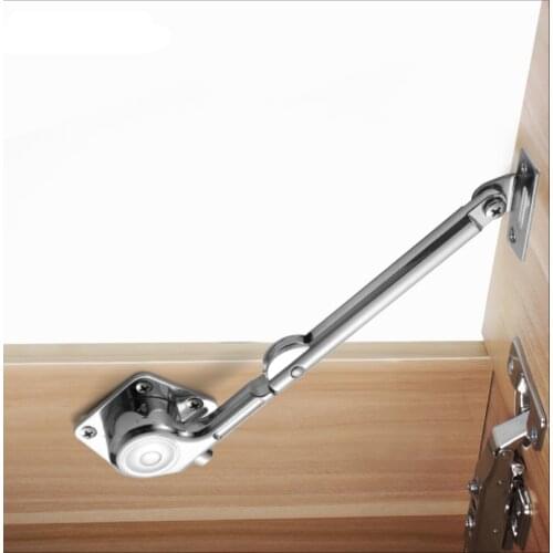 2PCS Kitchen cupboards hide door with upturned and downturned hinges, door support bar for lift hydraulic Rod Furniture Hardware