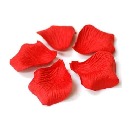 300 pcs/lot) Good quality silk wedding flowers decoration wedding silk rose petals