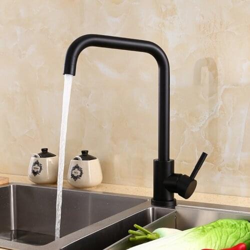 BiNFU Black Kitchen Faucets