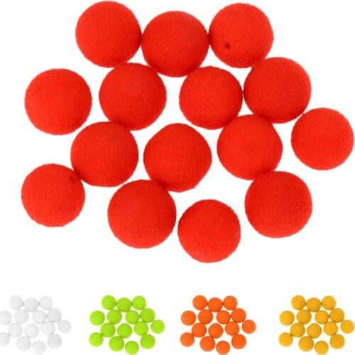 1 Box Boilies Soft Floating Ball Beads Feeder Carp Fishing Baits Smell Lures 6 Flavours Fishing Baits Accessories 12-20pcs