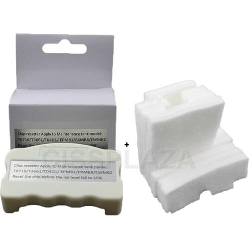 CISSPLAZA 1PC T04D1 Maintenance Chip Resetter compatible For Epson L6171 L6160 L6168 L6170 L6178 L6190 L6191 L6198