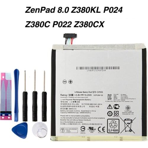 Original C11P1505 Tablet PC Battery For ZenPad 8.0 Z380KL Z380C Z380CX P022 P024 4000mAh