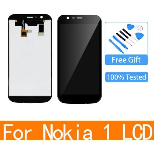 Original 4.5" For Nokia 1 LCD Screen For Nokia N1 TA-1047 TA-1060 TA-1056 TA-1079 LCD Display Digitizer Assembly Replacement