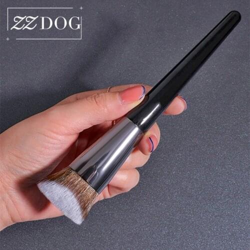 ZZDOG 1Pcs Professional Foundation Concealer Contour Bronzer Makeup Brushes Multifunctional Irregular Brush-Shape Cosmetics Tool