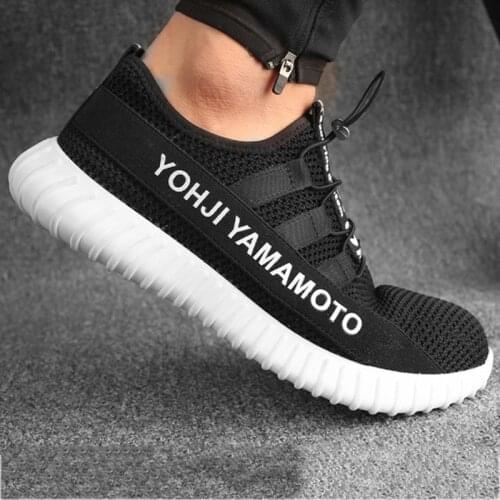 Unisex work shoes steel safety shoes thorns anti-slip smash-proof fashion casual outdoor sports boots chaussure securite femme