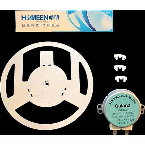 Replacement SM-16T Turntable Motor Synchronous Motor for GALANZ Microwave Oven Sealant Iron sheets 30V 30/36RMP Repair Parts