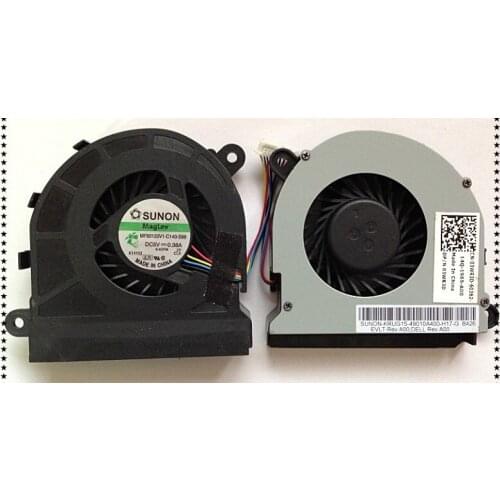 SSEA New Laptop CPU Cooling Fan 4pins for Dell Latitude E5520 5520 E5520M P/N MF60120V1-C140-S99